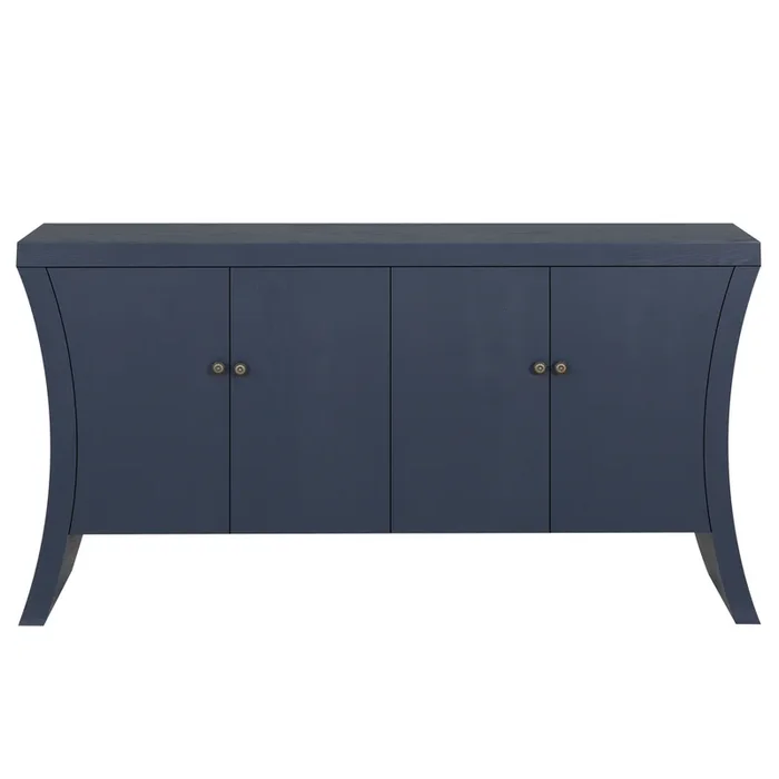 Merax Refined Industrial 4-Door Storage Cabinet Sideboard