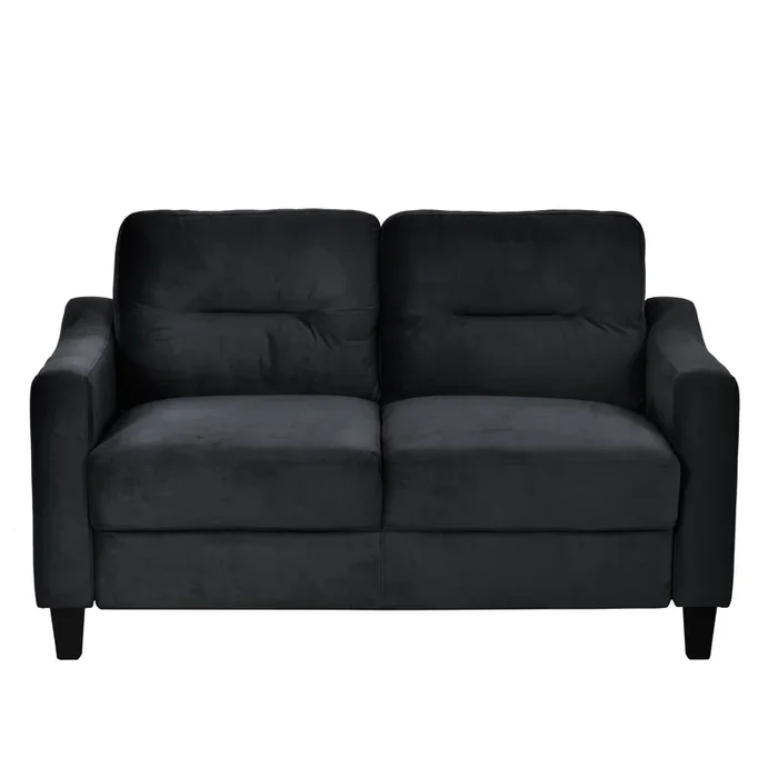 Merax Velvet Loveseat Sofa Couch for Living Room