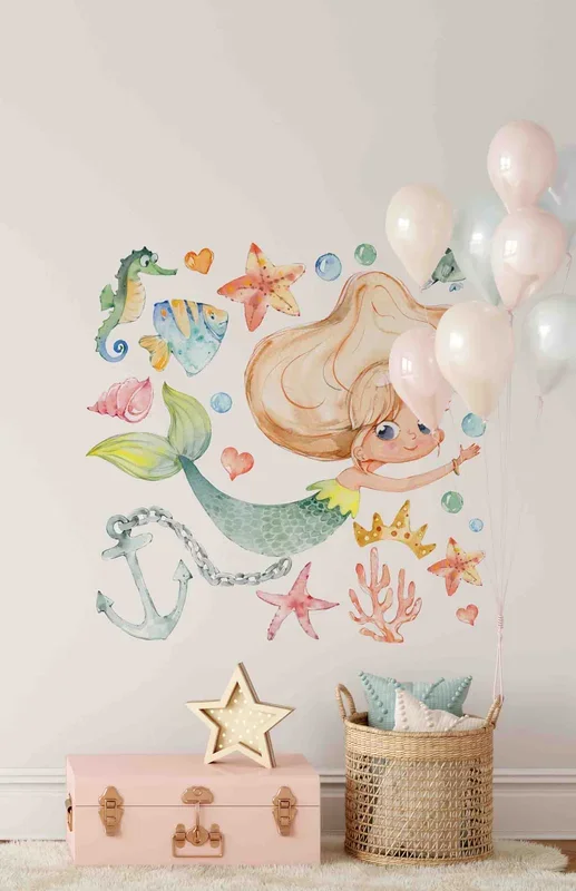 Mermaid World Decal