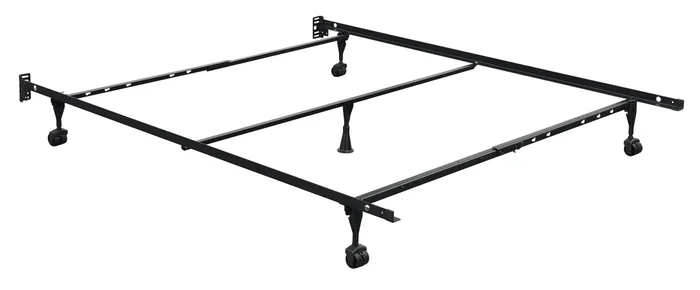 Metal Frame – Twin/Full/Queen Metal Bed Frame – Black