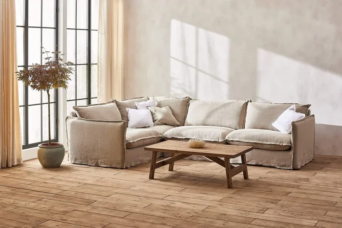 Neva L-Shape Sectional Slipcover Only