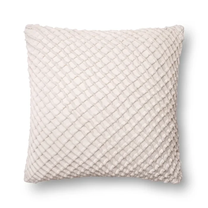 P0125 White 22″x22″ Down Pillow