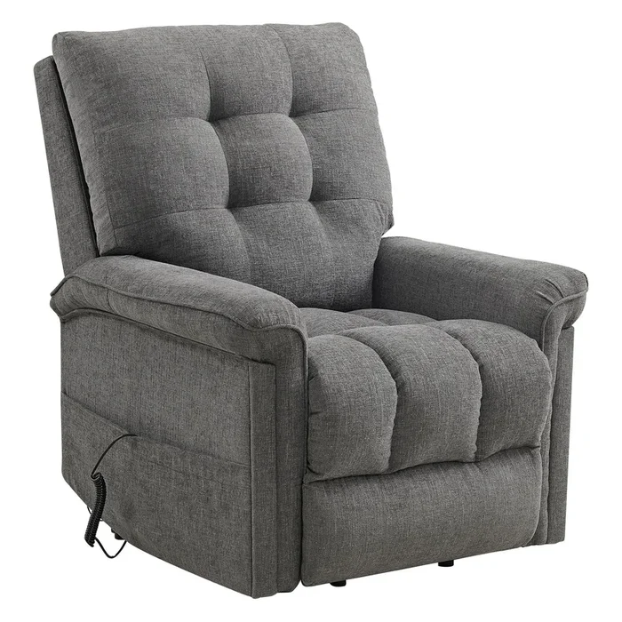 Pecos – Power Motion Lift Chair – 15337-2 Ribbit Charcoal