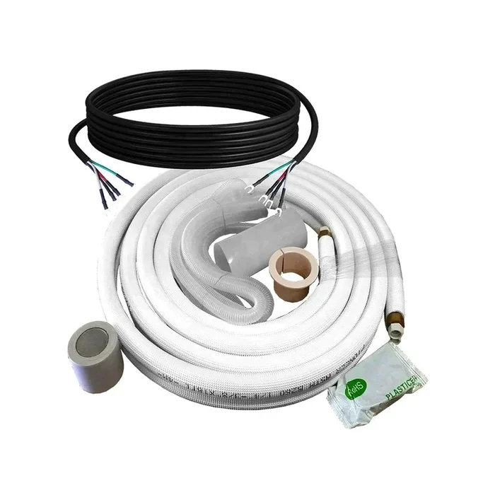 Pioneer 25ft 1/4″-3/8″ Copper Piping Kit Line Set for Mini Split Installation, PKW-1/4-3/8-25