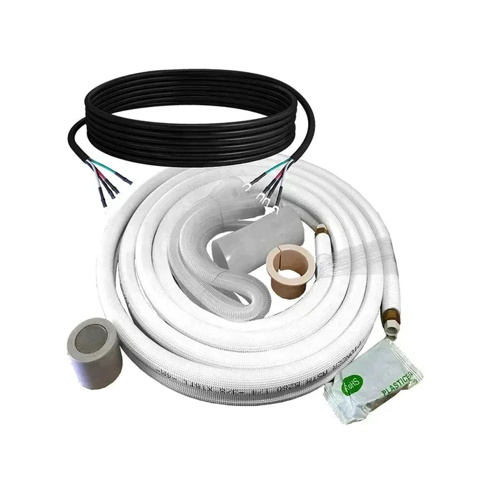 Pioneer 33ft 3/8″-5/8″ Copper Piping Kit Line Set for Mini Split Installation, PKW-3/8-5/8-33