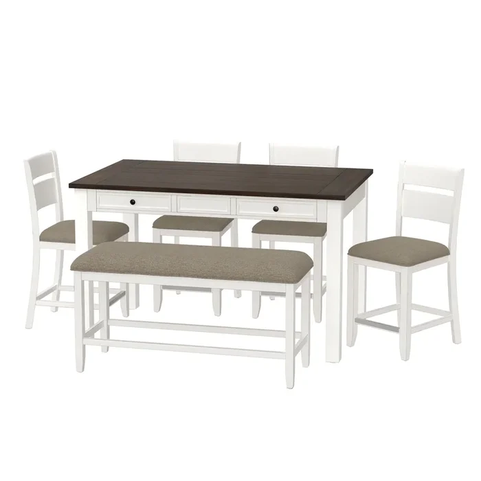 Sarasota – Gathering Height Table Set – White