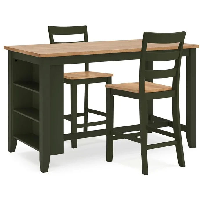 Signature Design by Ashley Gesthaven D401D3 3 pc Counter Height Dining Set
