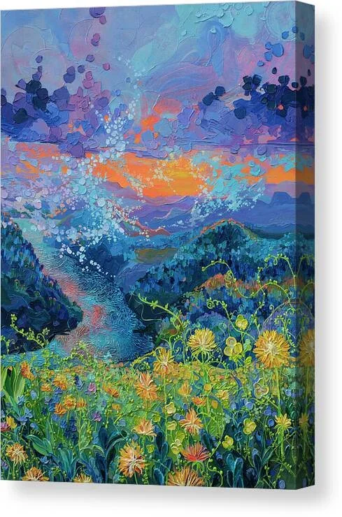Somewhere In Alsace Canvas Print