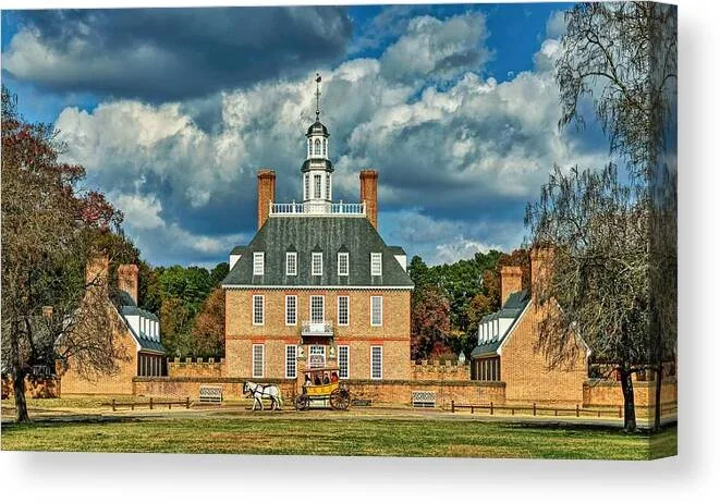 The Governor’s Palace – Colonial Williamsburg Canvas Print