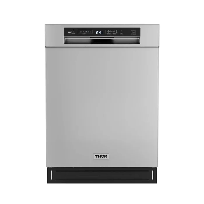 THOR Kitchen 24″ Stainless Steel Dishwasher, Pocket Handle, ADW24PF