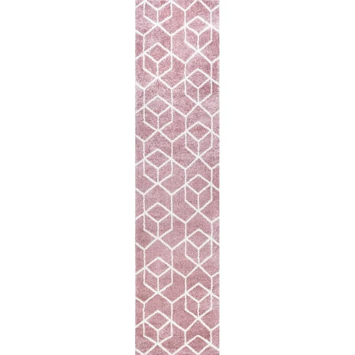 Tumbling Blocks Modern Geometric Area Rug