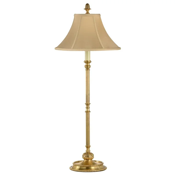 Vintage-inspired Candlestick Buffet Table Lamp
