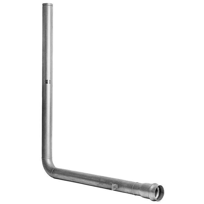 Watts SS 2 TR 4X4 TXG 4 Ft X 4 SS Transition Riser, 2 IN MNPT X Groove