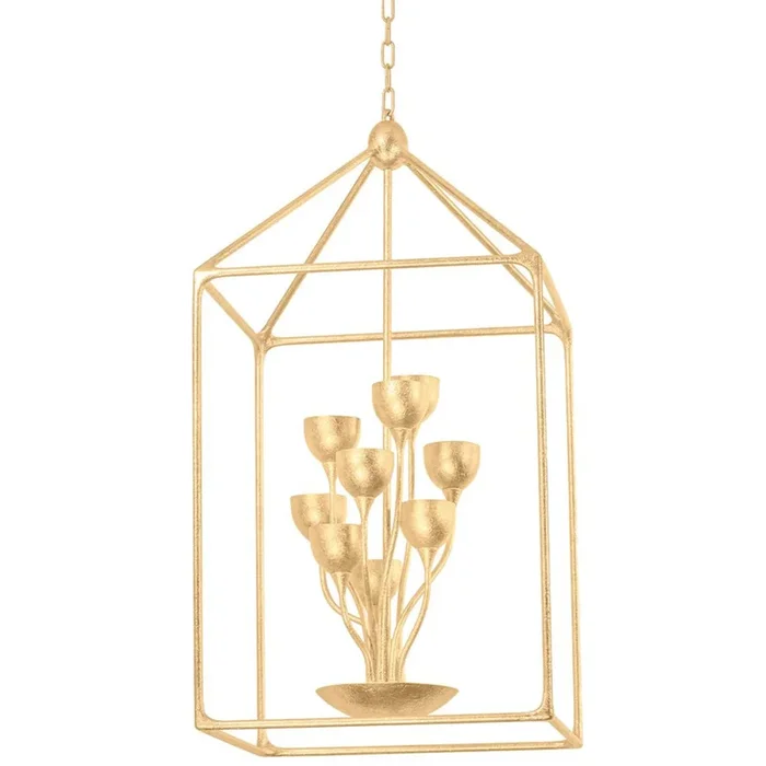 Westwood 12 Light Lantern, Vintage Gold
