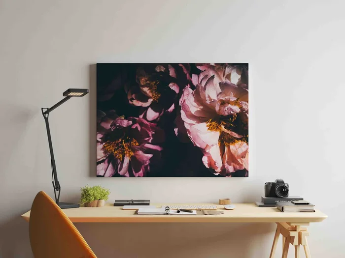 Wet Blooms Canvas Print