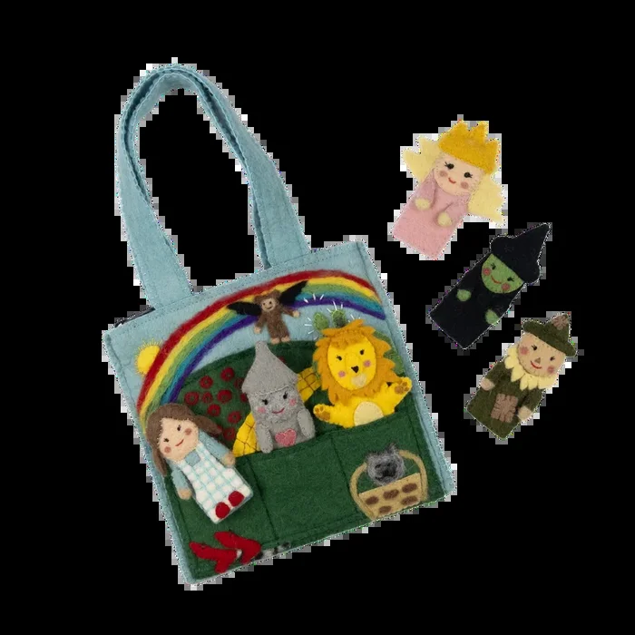 Wizard of Oz Puppet Bag – Fair Trade Felt Toy | Global Goods Partners