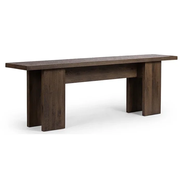 Yarra Console Table, Grey Oak by Four Hands